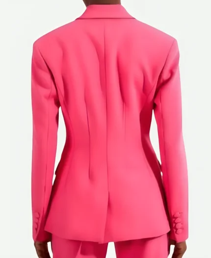 Alison Victoria Ugliest House In America S06 Pink Blazer