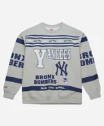 All Over Print Yankees Vintage Crewneck Sweatshirt