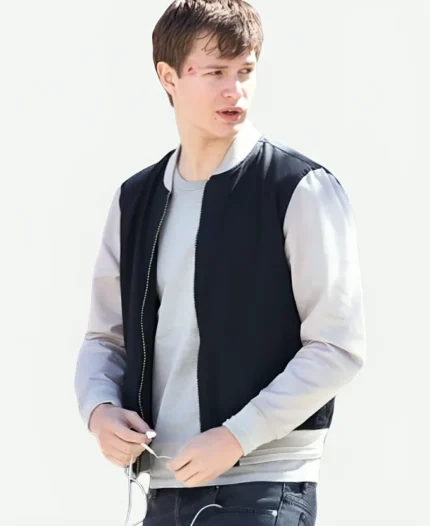 Baby Driver Ansel Elgort Jacket