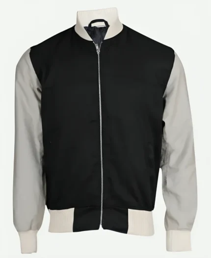 Baby Movie Baby Driver Ansel Elgort Varsity Jacket For Sale