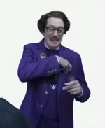 Barry Dort Wednesday S02 Purple Blazer