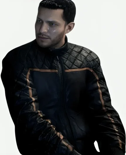 Battlefield Hardline Nicholas Mendoza Black Jacket For Sale
