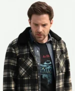 Ben Rappaport Tv-Series Grosse Pointe Garden Society Black Plaid Jacket