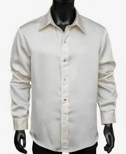 Brad Pitt F1 The Movie White Shirt