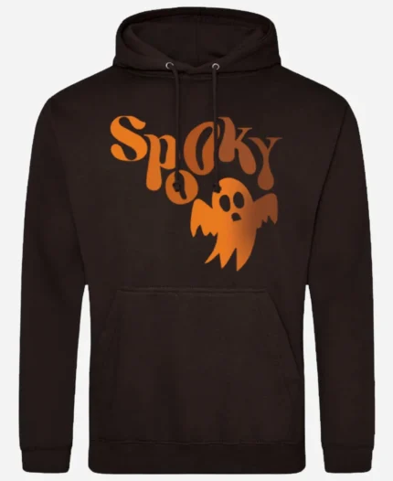 Brown Spooky Hoodie
