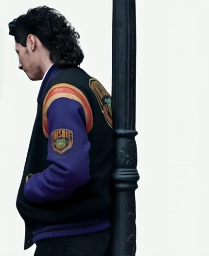 Bruno Wednesday S02 Multi-Color Varsity Jacket