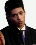 Bruno Wednesday S02 Varsity Multi-Color Jacket