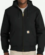 Carhartt-Active-Black-Cotton-Jacket