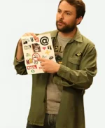 Charlie Kelly It’s Always Sunny in Philadelphia S16 Charlie Day Green Cotton Jacket