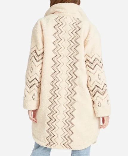 Chelsea DeBoer Down Home Fab S3 Beige Coat