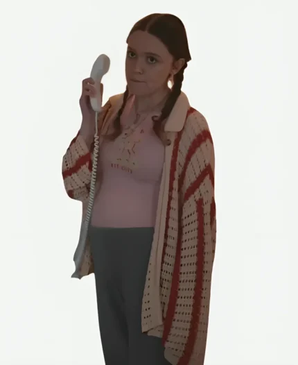 Daddy Issues S01 Gemma Crochet Cardigan