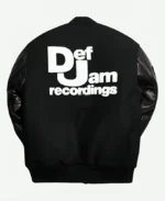 Def Jam Recording Varsity Black Jacket For Sale
