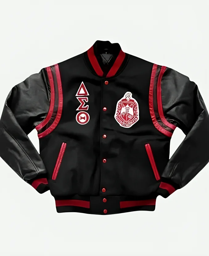 Delta Sigma Theta Greek Varsity Jacket For Sale Delta Sigma Theta Greek Varsity Jacket For Sale