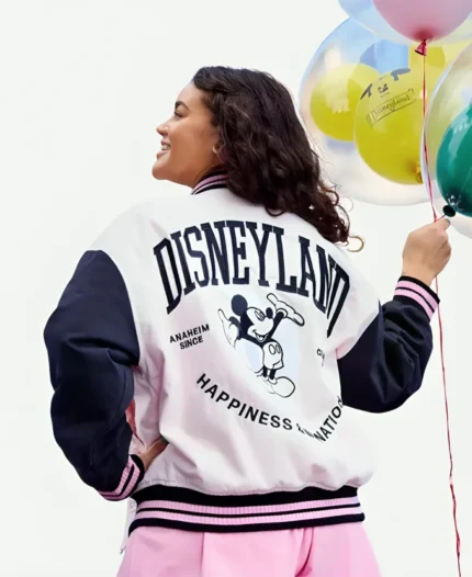 Disneyland Pink Varsity Jacket