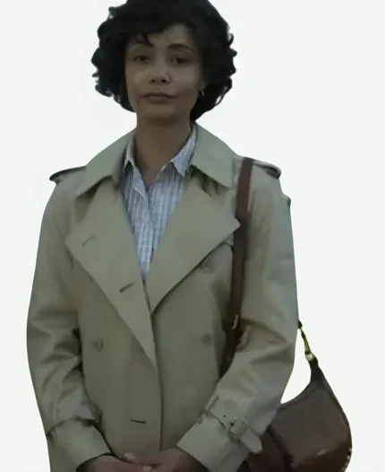 Dr. Rachael Fairburn Wednesday S02 Trench Coat