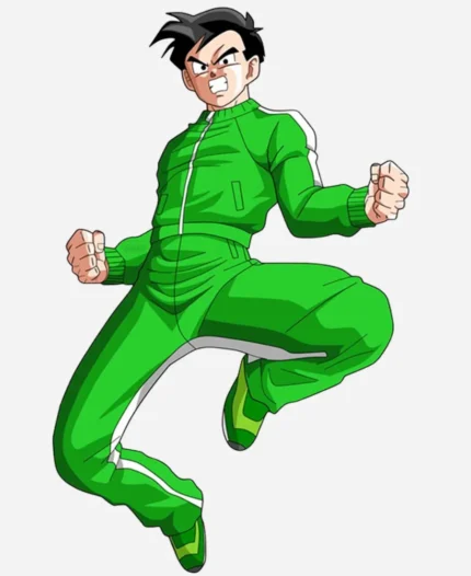 Dragon Ball Z Gohan Green Tracksuit For Sale