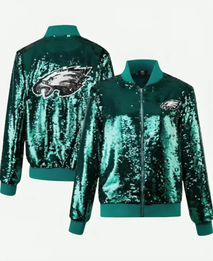 Eagles Green Sequin Jacket