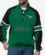 Eagles Starter Prospect Half-Zip Jacket
