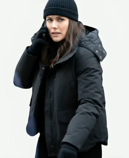 Elizabeth Keen The Blacklist S07 Black Hooded Jacket