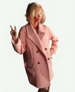 Emma Myers Pink Coat