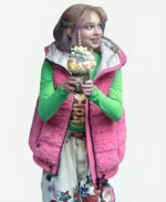 Enid Sinclair Wednesday S02 Bright Pink Vest