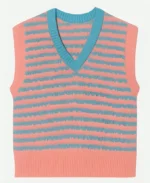 Enid Sinclair Wednesday S02 Striped Knit Vest