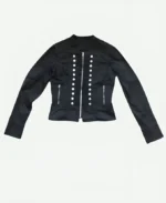 Evie Templeton TV Series Wednesday Season 02 Agnes Demille Black Drummer Jacket