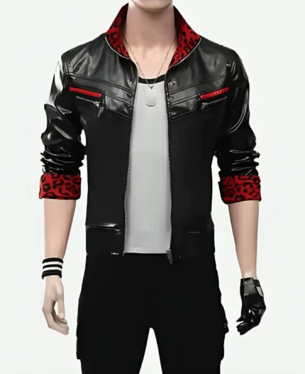Final Fantasy VII Remake Leslie Kyle Leather Jacket