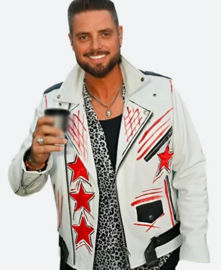 Flackstock Festival 2025 Keith Duffy Leather Jacket