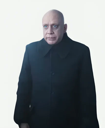 Fred Armisen Tv Series Wednesday Season 02 Uncle Fester Black Coat
