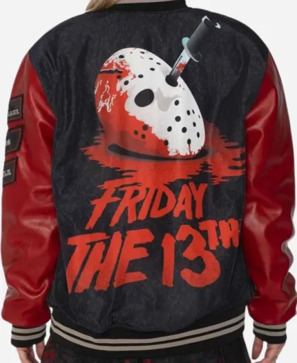Friday The 13th Halloween Varsity Jacket