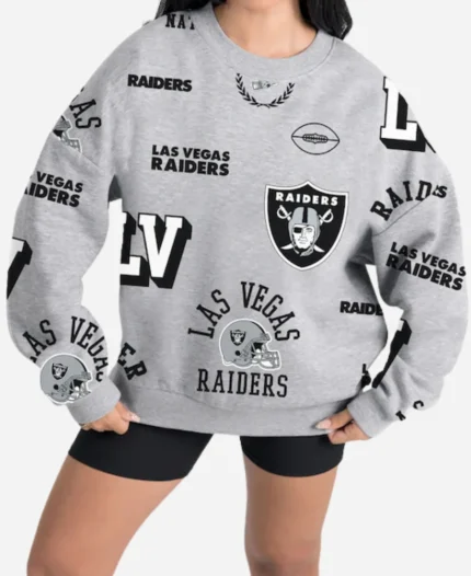 Gameday Couture Raiders Always On Repeat Sweatshirt