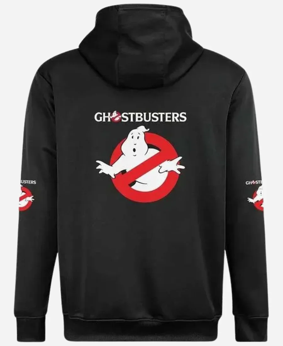 Ghostbusters Classic Logo Black Pullover Hoodie For Halloween Ghostbusters Classic Logo Black Pullover Hoodie For Halloween