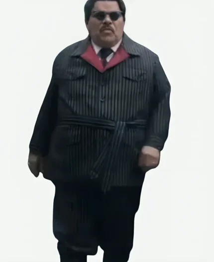 Gomez Addams Wednesday S02 Pinstriped Blazer