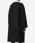 Grandmama Wednesday S02 Gold Sequins Black Coat