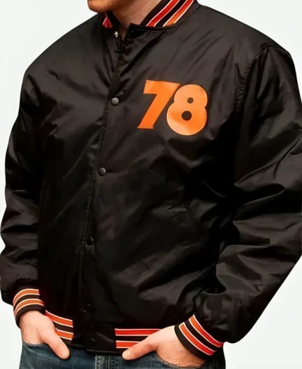Halloween 78 Black Satin Jacket