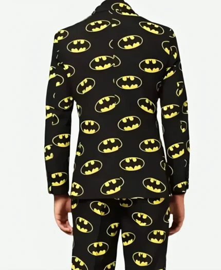 Halloween Batman 2 Piece Stylish Black Formal Suit For Sale