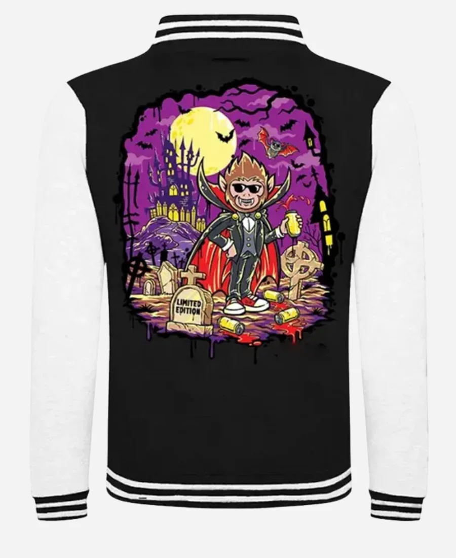 Halloween Dracula Varsity Jacket Halloween Dracula Varsity Jacket