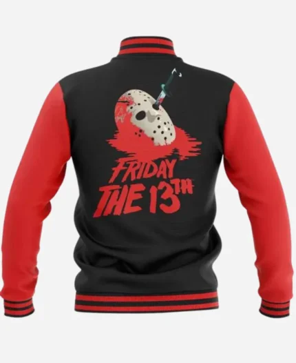 Halloween Friday The 13th Varsity Jacket