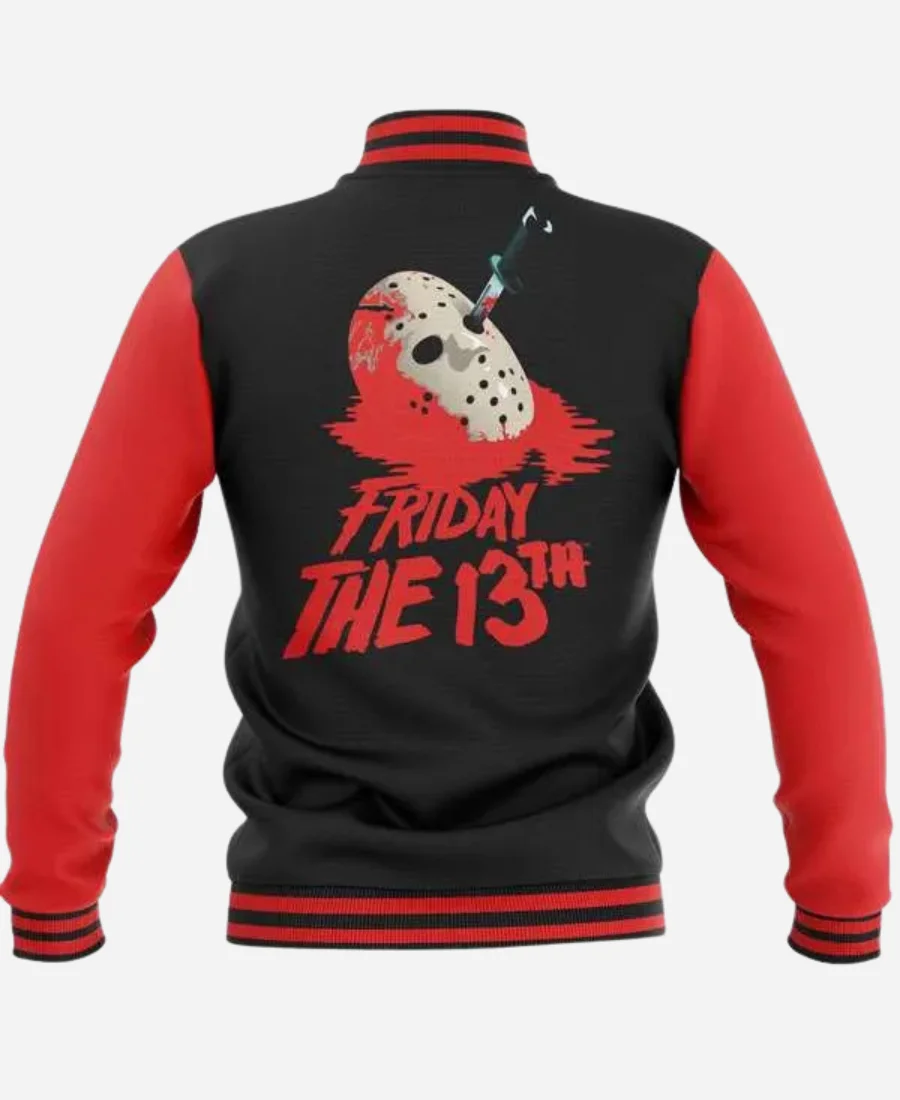 Halloween Friday The 13th Varsity Jacket Halloween Friday The 13th Varsity Jacket
