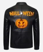 Halloween Motorcycle Leather Jacket
