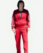 Hawkeye Mafia Costume Red Tracksuit