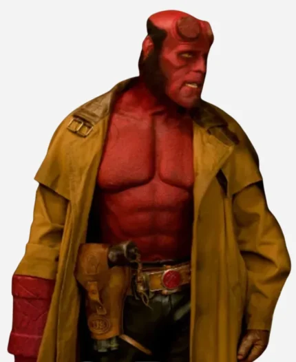 Hellboy 2 The Golden Army Trench Coat