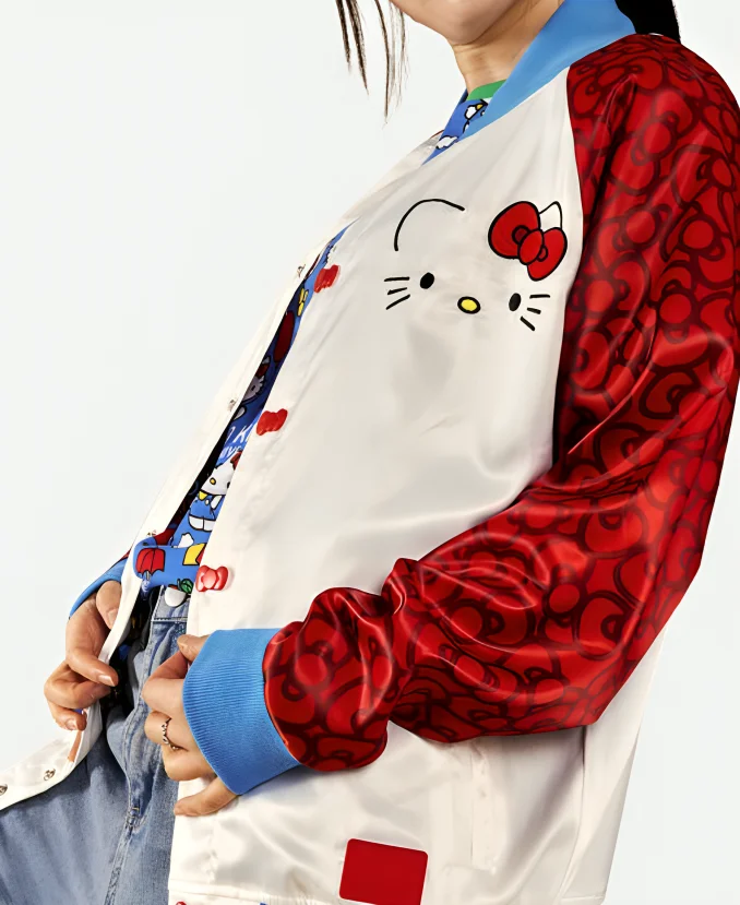 Hello Kitty Satin Jacket Hello Kitty Satin Jacket