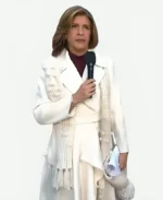 Hoda Kotb The Today Show 2024 Trench White Coat