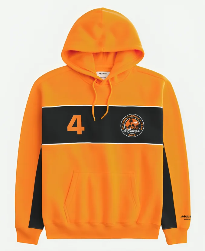 Hollister Relaxed McLaren Graphic Hoodie Hollister Relaxed McLaren Graphic Hoodie