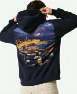 Hollister Relaxed Oracle Red Bull Racing Hoodie For Sale