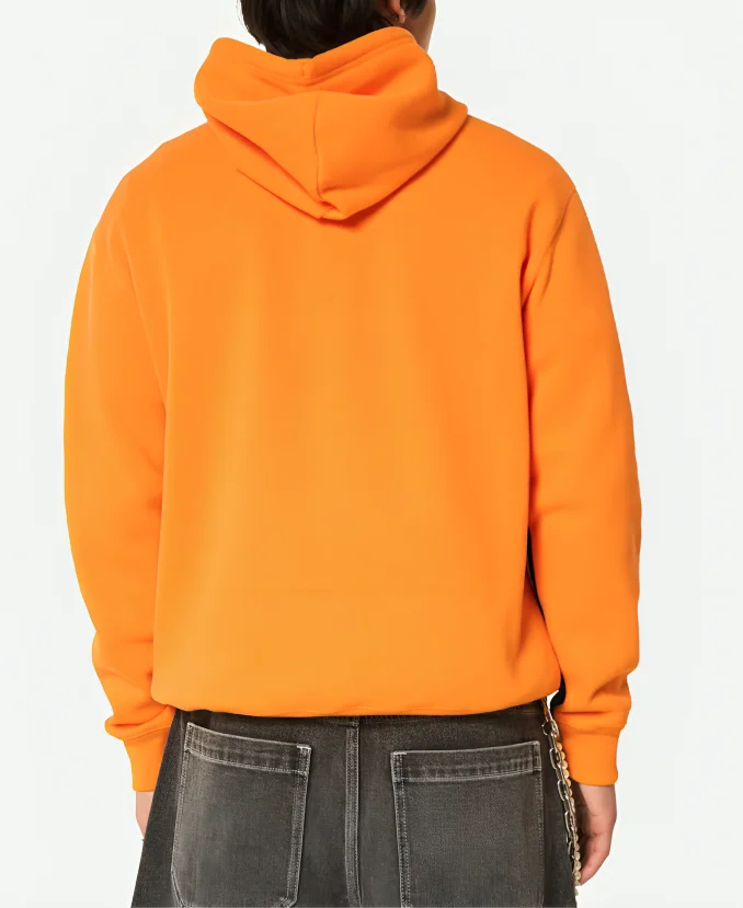 Hollister X Relaxed McLaren Orange Graphic Hoodie Hollister X Relaxed McLaren Orange Graphic Hoodie