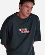 Home and Away Half-Half Graphic Tee