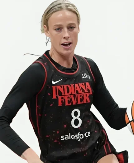 Indiana Fever Sophie Cunningham Stranger Things Jersey